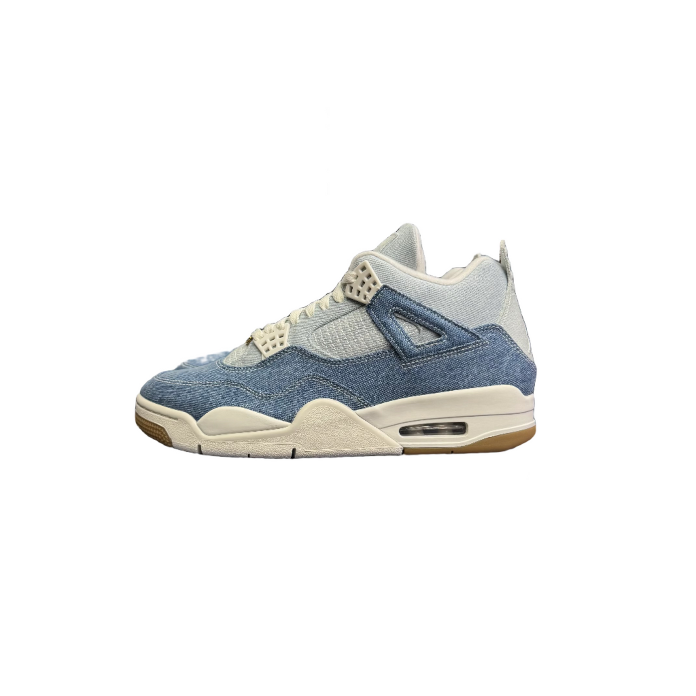 WMNS Nike Air Jordan 4 Retro TEX Denim Worn Blue