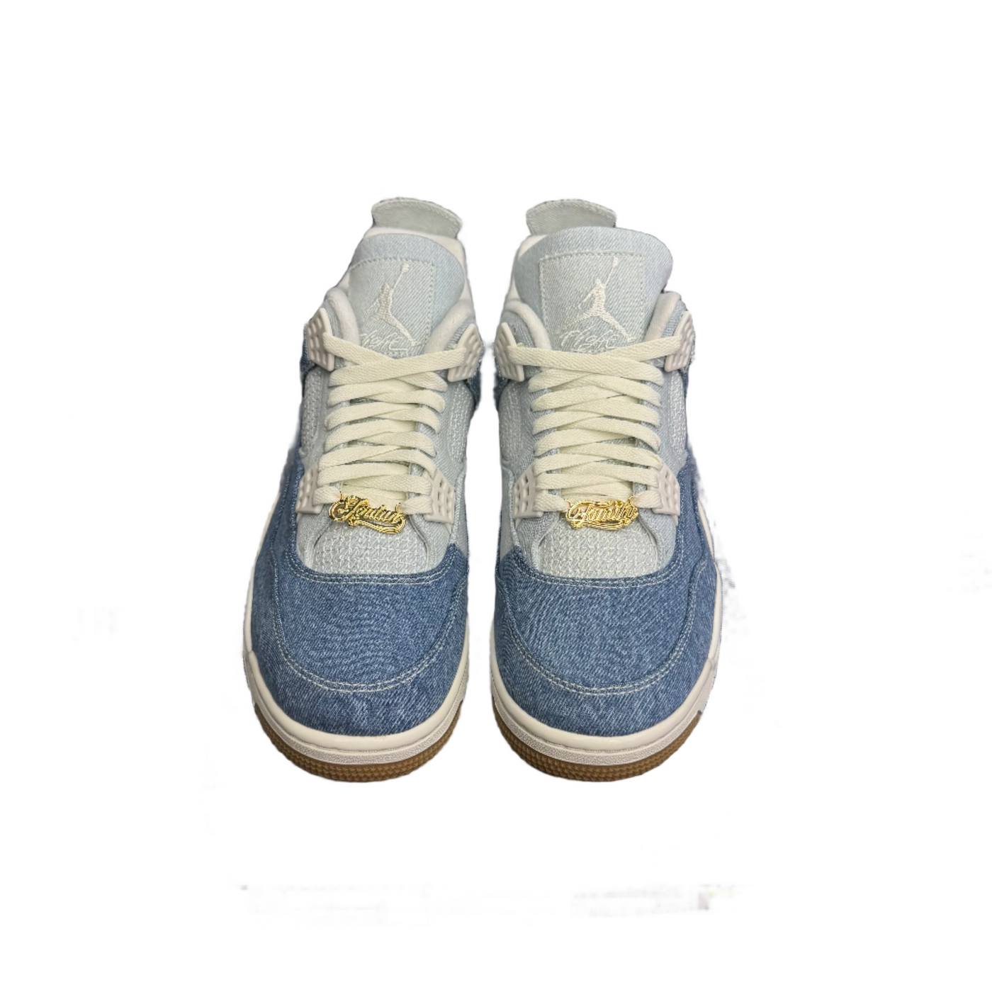 WMNS Nike Air Jordan 4 Retro TEX Denim Worn Blue