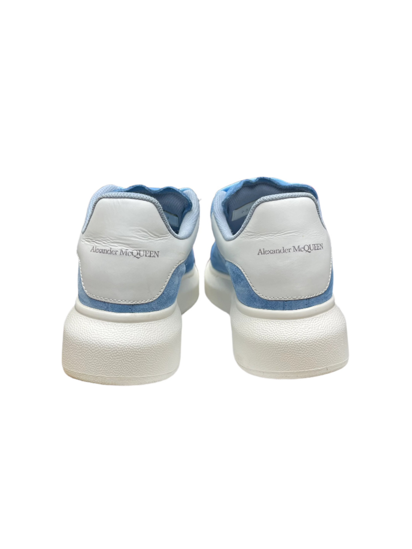 Alexander McQueen Oversized Suede Power Blue
