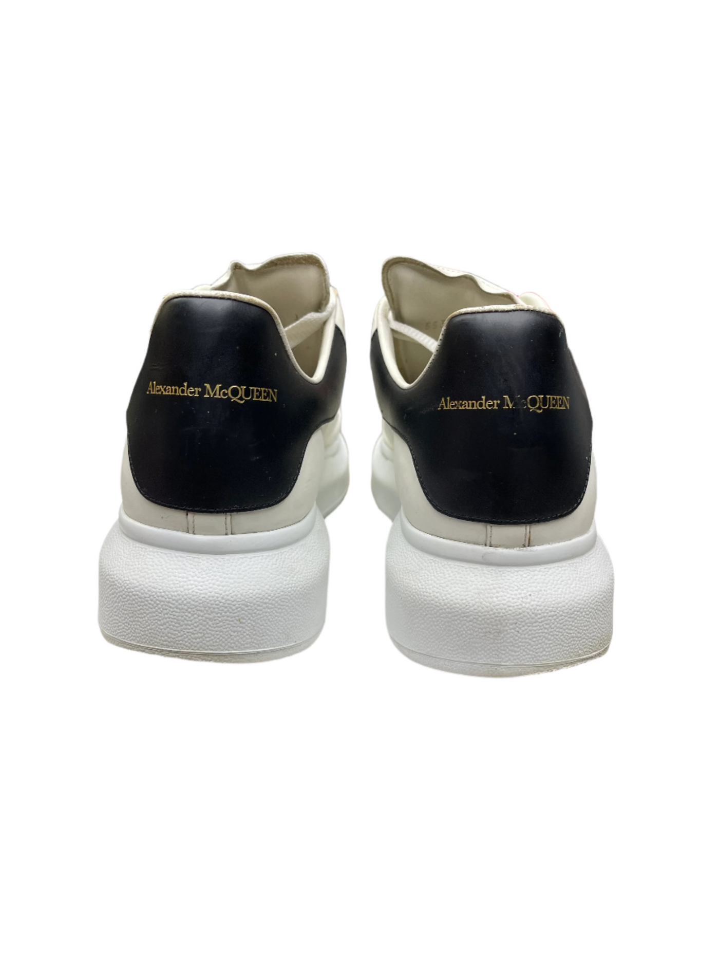 Alexander McQueen Oversized White Black