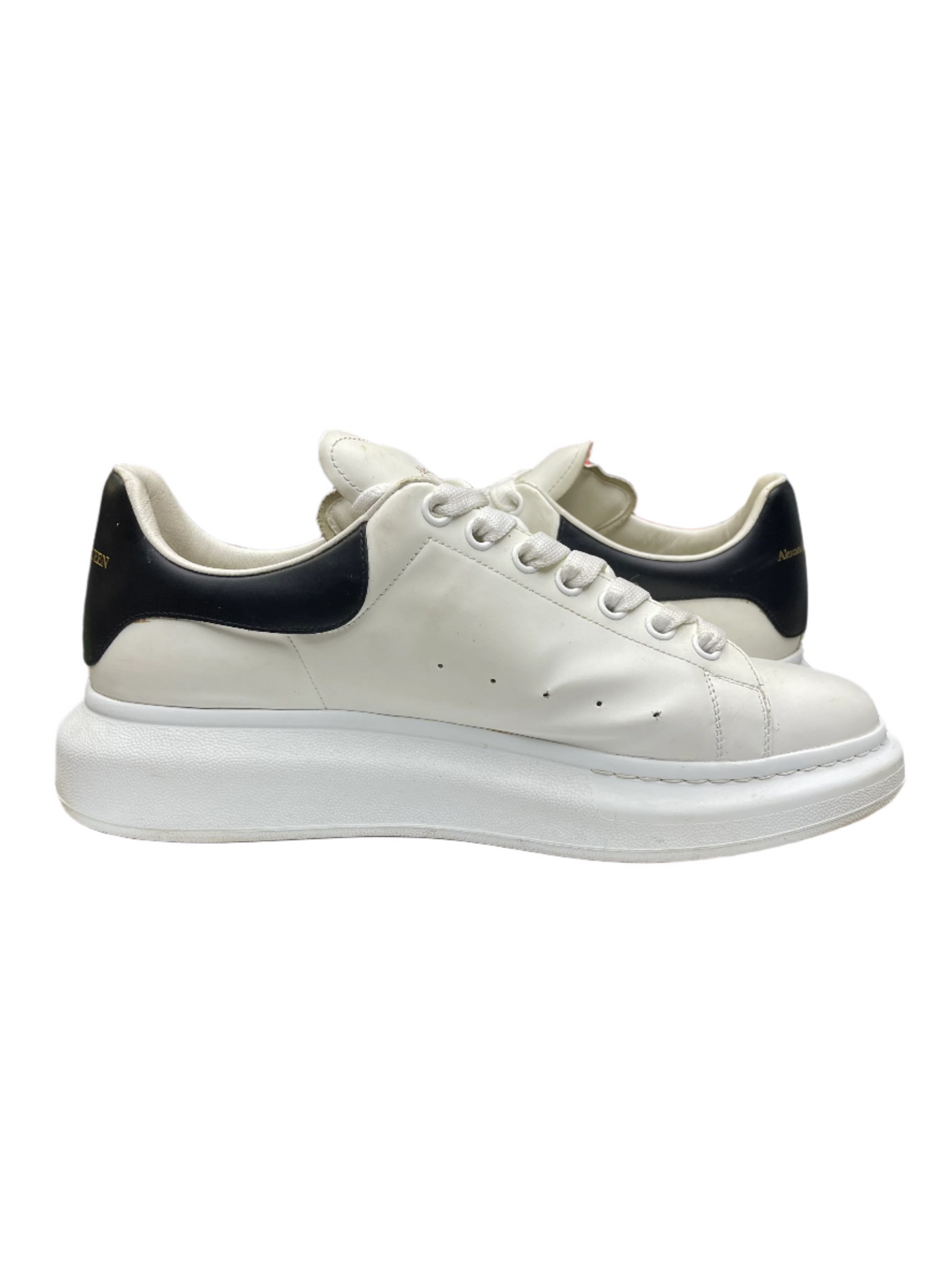 Alexander McQueen Oversized White Black