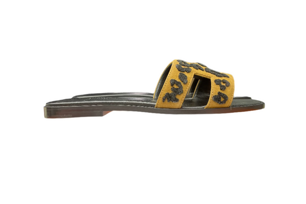 Hermes Oran Sandal Brun Fume