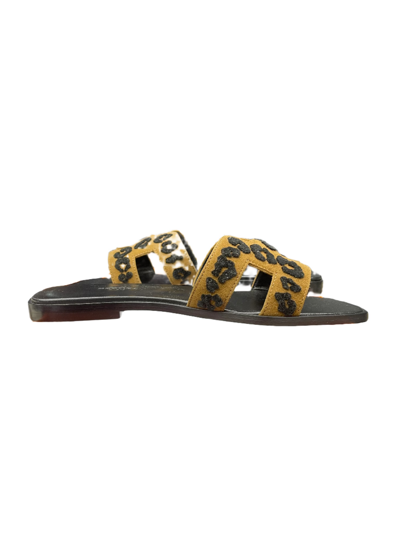 Hermes Oran Sandal Brun Fume
