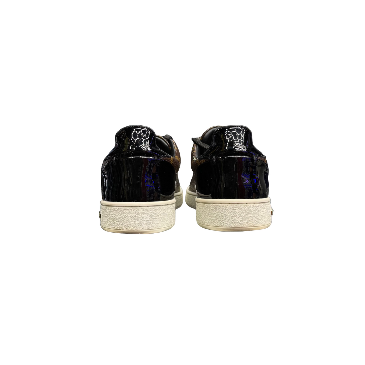 LV Frontrow Monogram Patent Canvas Cacao Brown