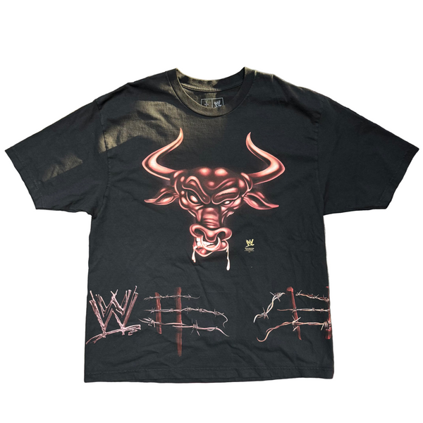 Cactus Jack x WWE Know Your Role T-Shirt The Rock Black