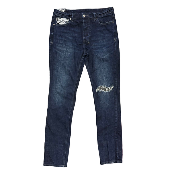 Ksubi Chitch Check Out Denim Jeans Blue