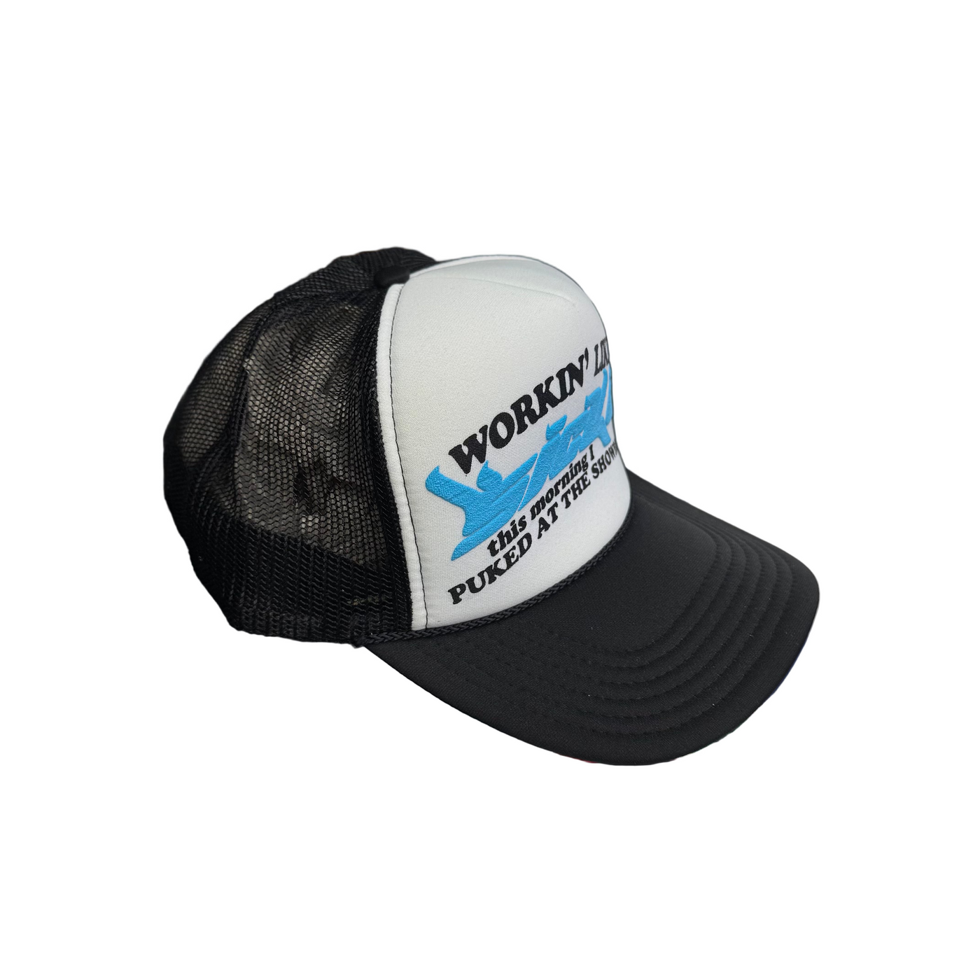 Sicko Laundry Trucker Hat Black White
