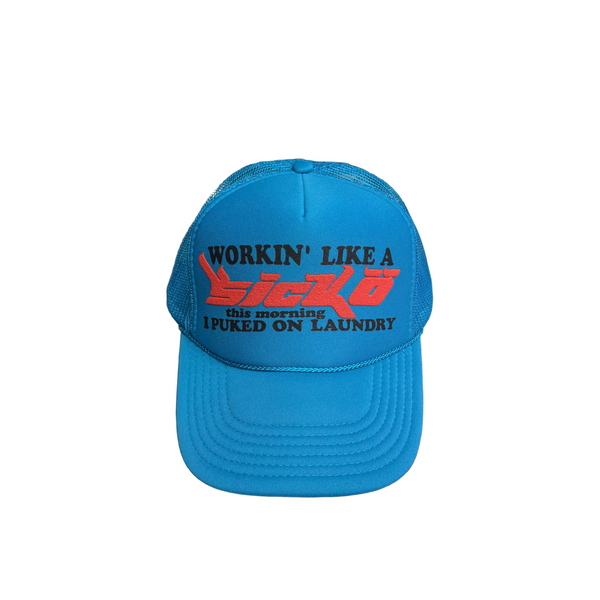 Sicko Laundry Trucker Hat Teal