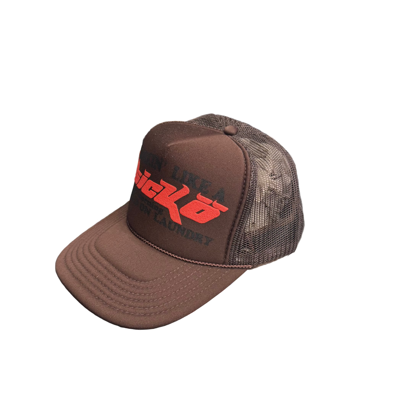 Sicko Laundry Trucker Hat Brown