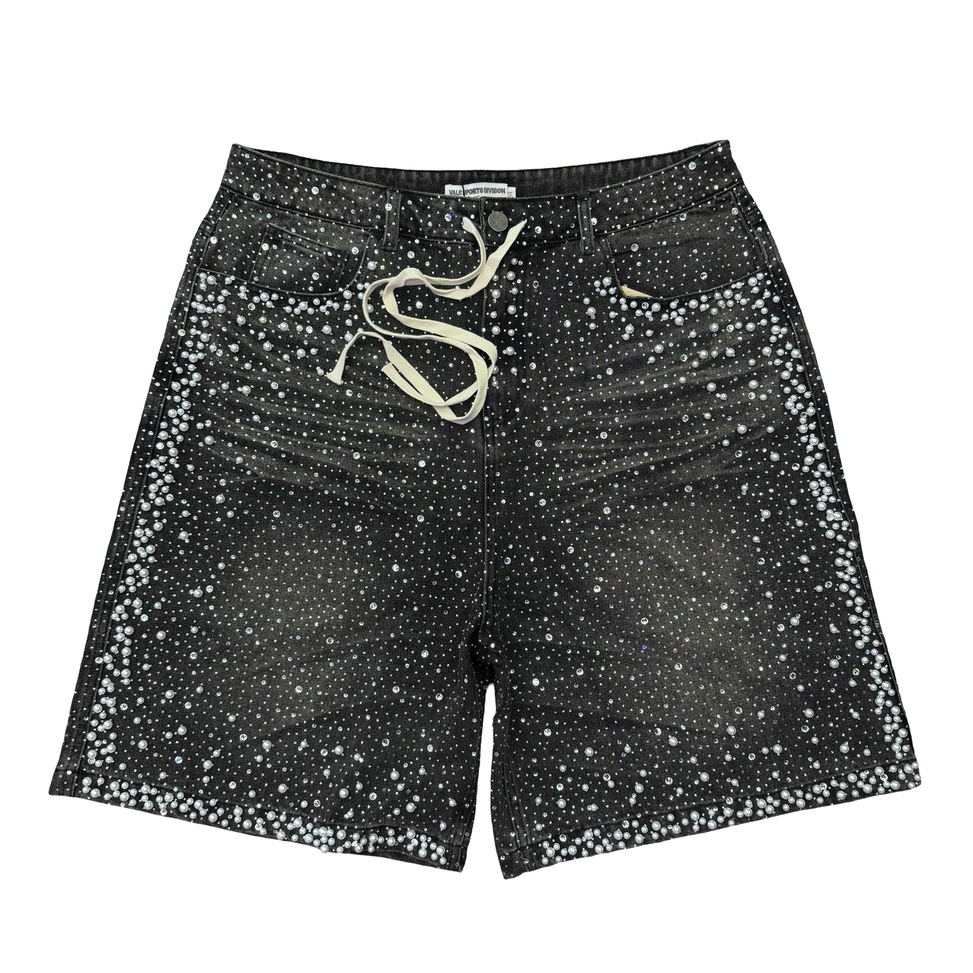 Vale Forever Rainstorm Jean Shorts Black