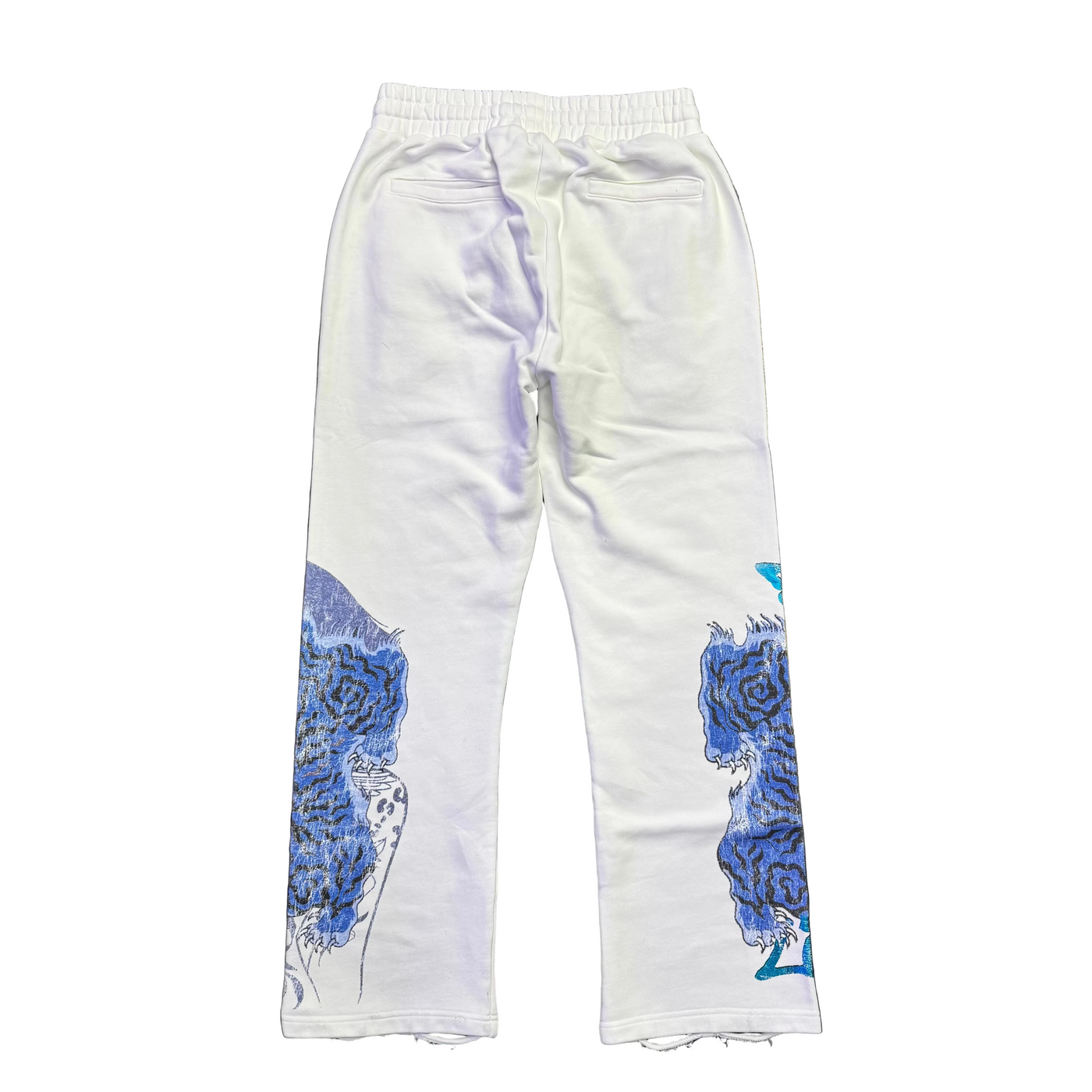 Lost Intricacy Twin Tiger Sweatpants Cream
