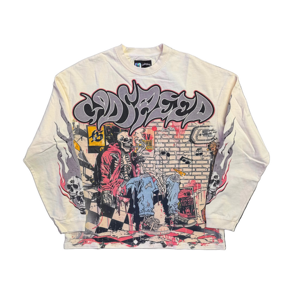 Godspeed Stoner L/S Tee Cream