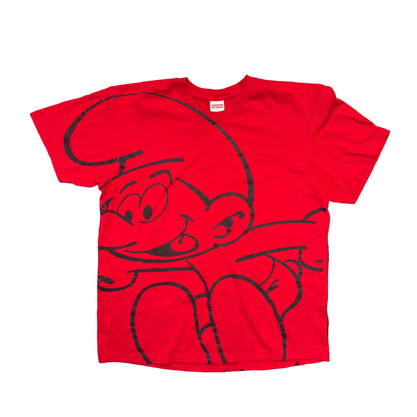 Supreme Smurfs Tee Red