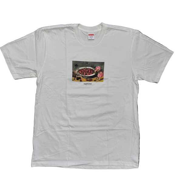 Supreme Strawberries Tee White