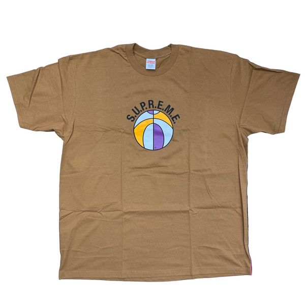Supreme League Tee Light Brown
