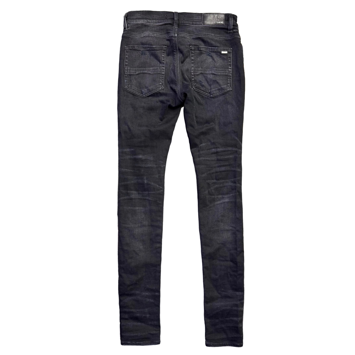 Amiri Thrasher Plus Distressed Jeans Black