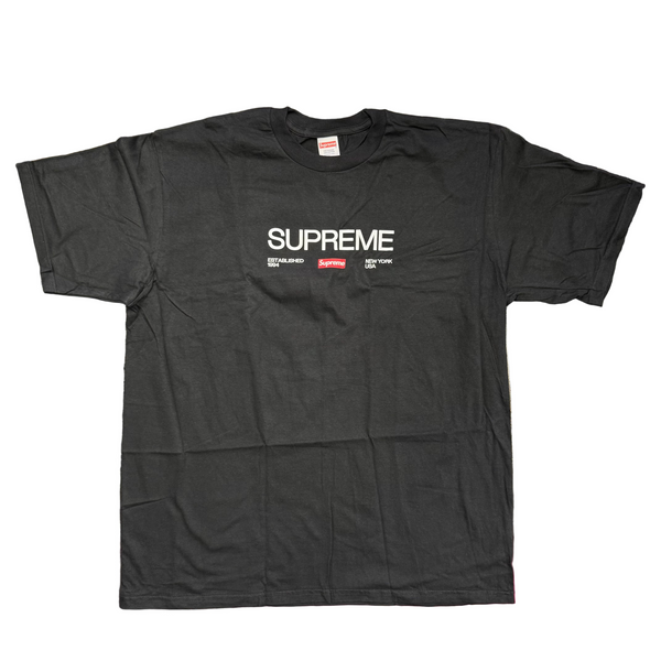 Supreme Est. 1994 Tee Black