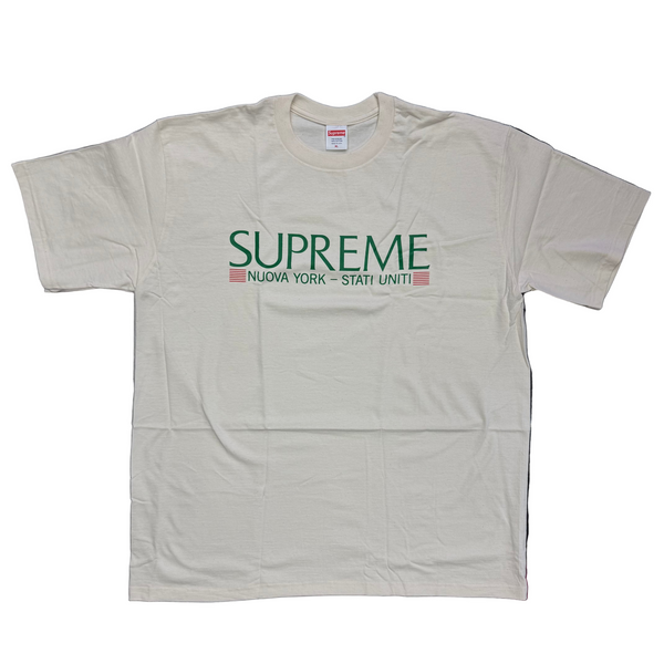 Supreme Nuova York Tee Natural
