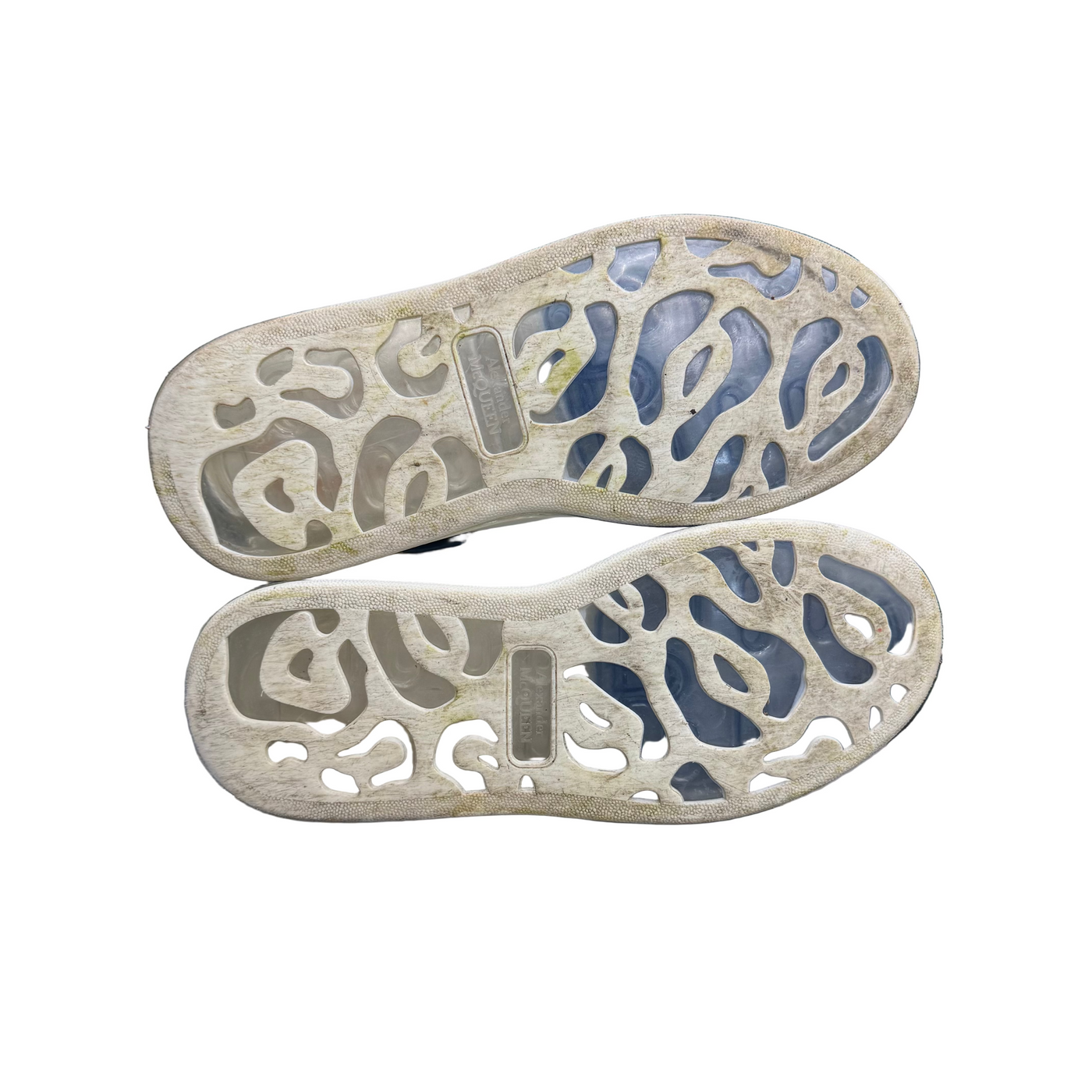 Alexander McQueen Oversized Sneaker Translucent Blue