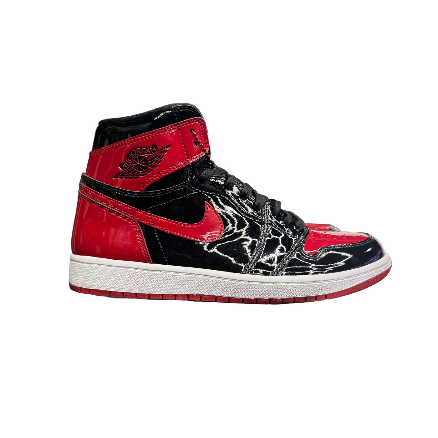 Nike Air Jordan 1 High Retro Patent Bred