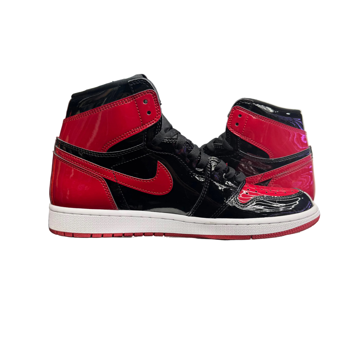 Nike Air Jordan 1 High Retro Patent Bred