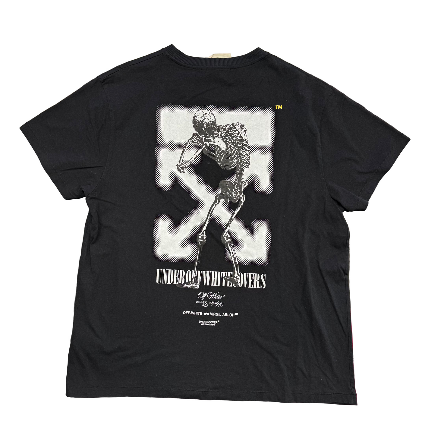 Off-White Undercover Skeleton Dart T-Shirt Black