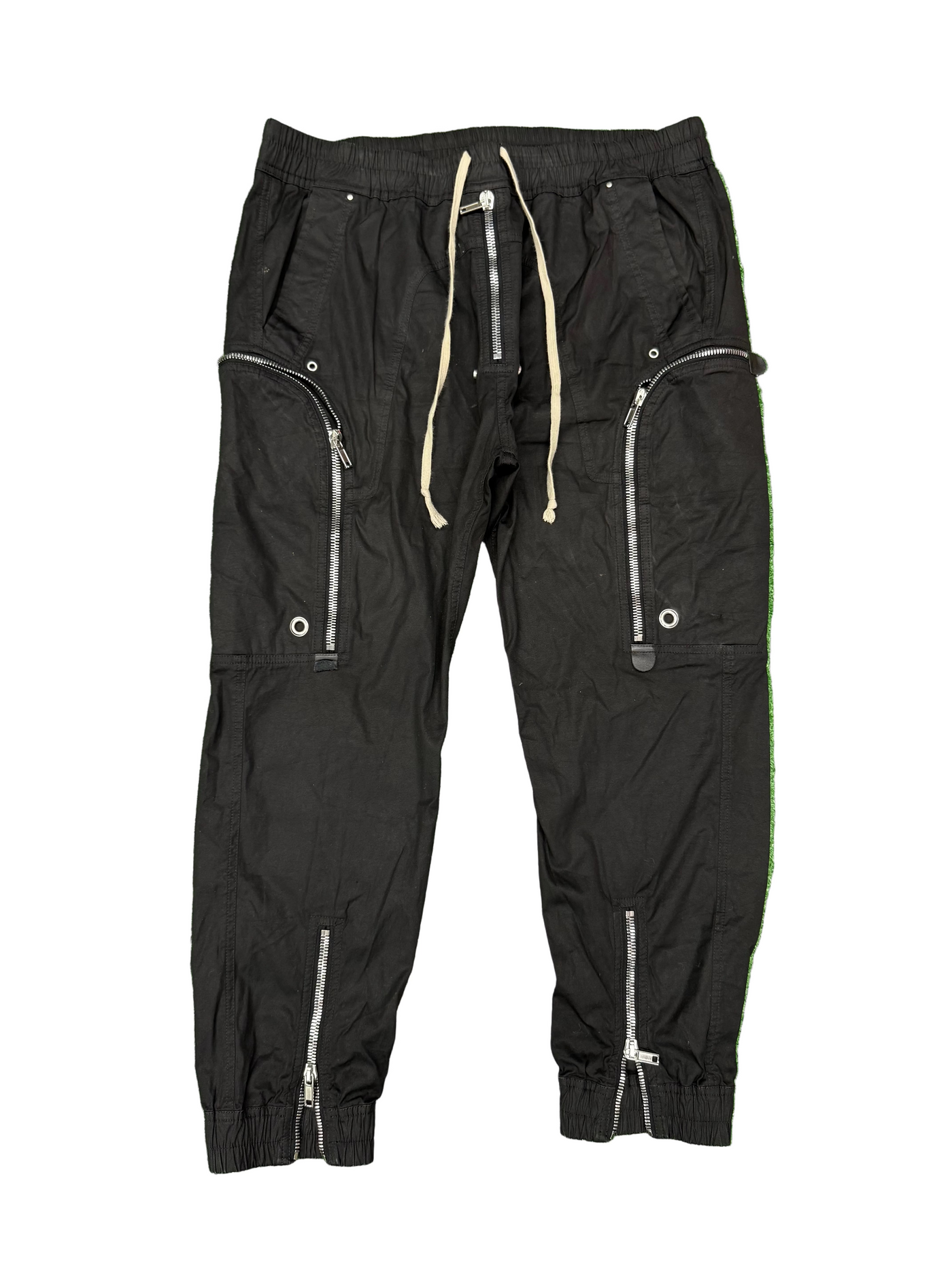 Rick Owens Black Concordians Bauhaus Cargo Pants