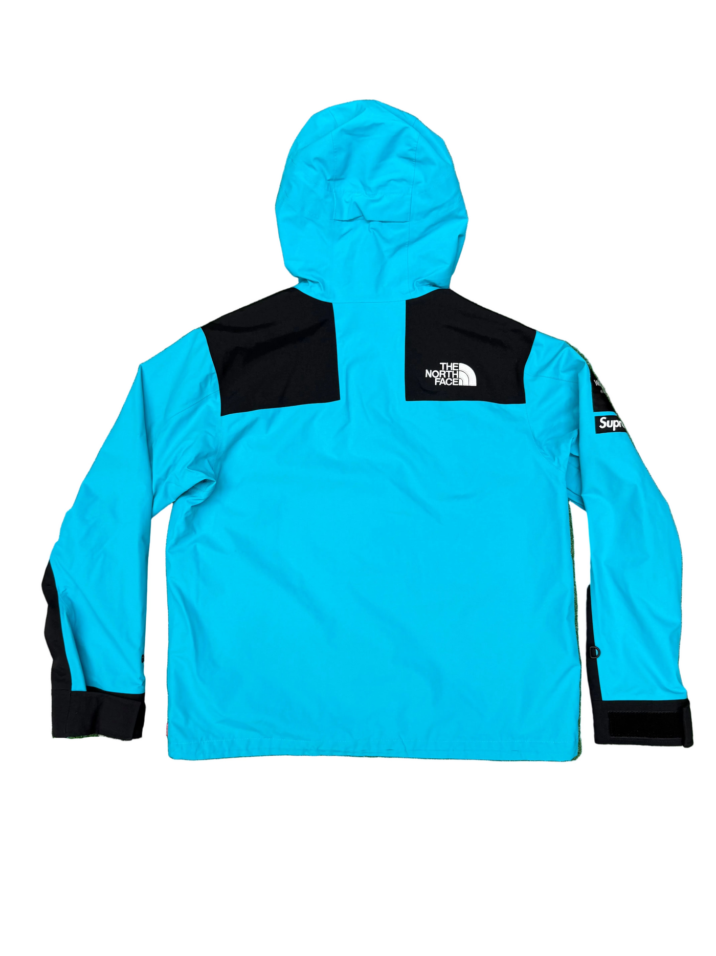 TNF x Supreme SS19 Arc Logo Mountain Jacket Blue