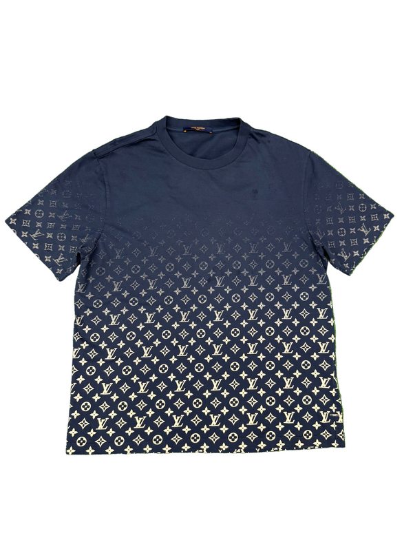 Louis Vuitton Monogram Gradient T-Shirt Navy