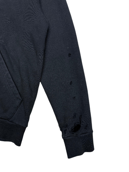 Palm Angels New York Sprayed Logo Hoodie Black