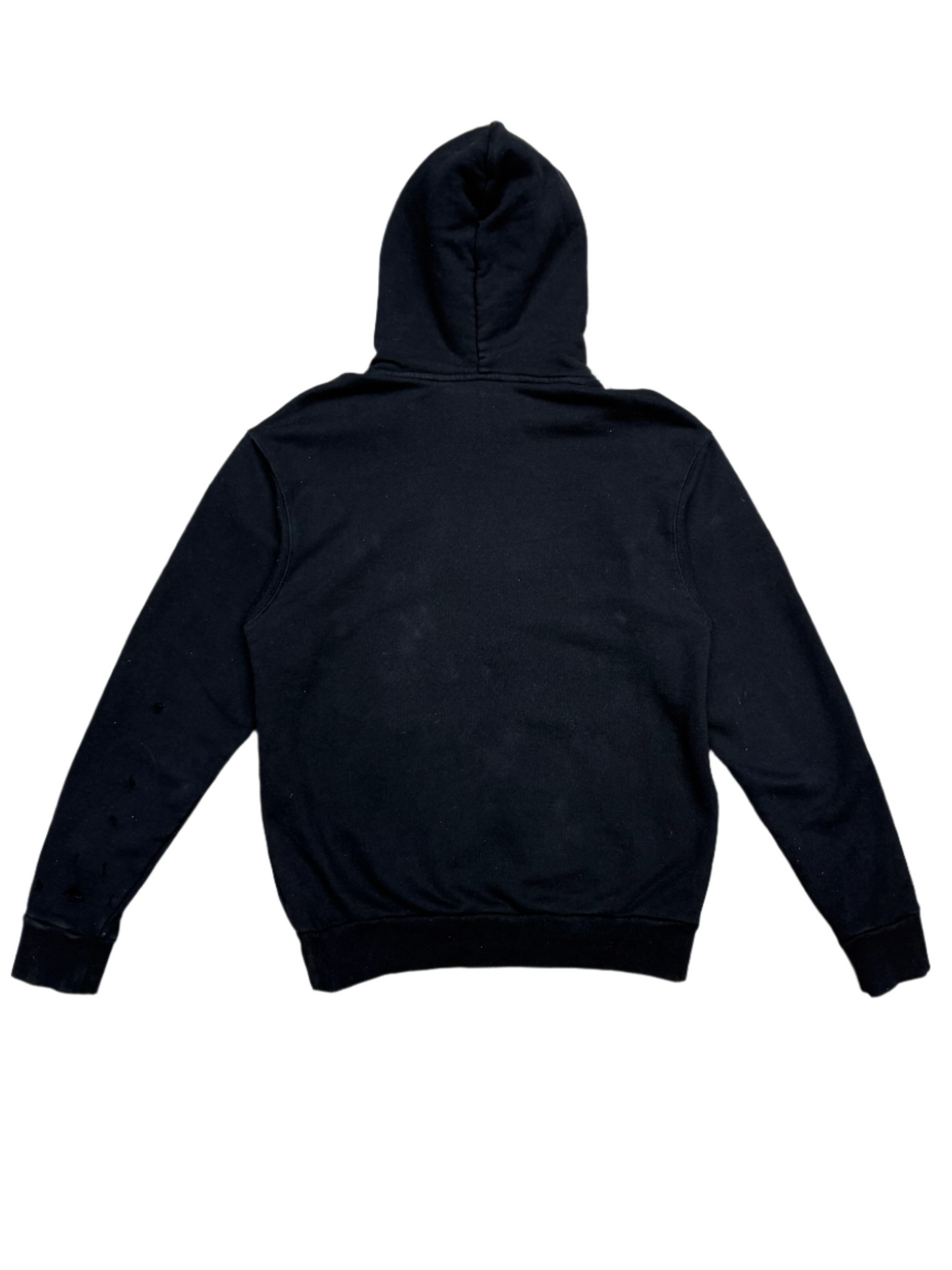 Palm Angels New York Sprayed Logo Hoodie Black