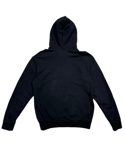 Palm Angels New York Sprayed Logo Hoodie Black