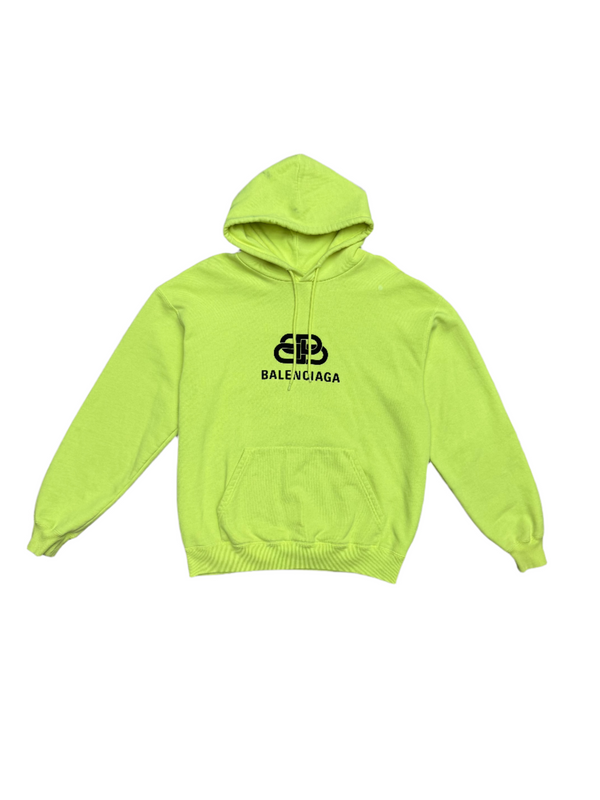 Balenciaga Interlocking BB Fluo Hoodie