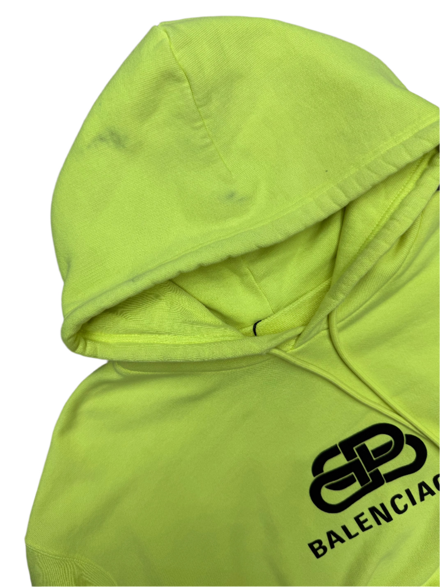 Balenciaga Interlocking BB Fluo Hoodie