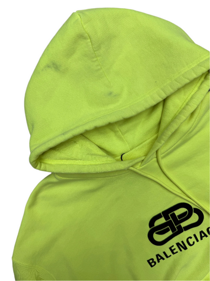 Balenciaga Interlocking BB Fluo Hoodie