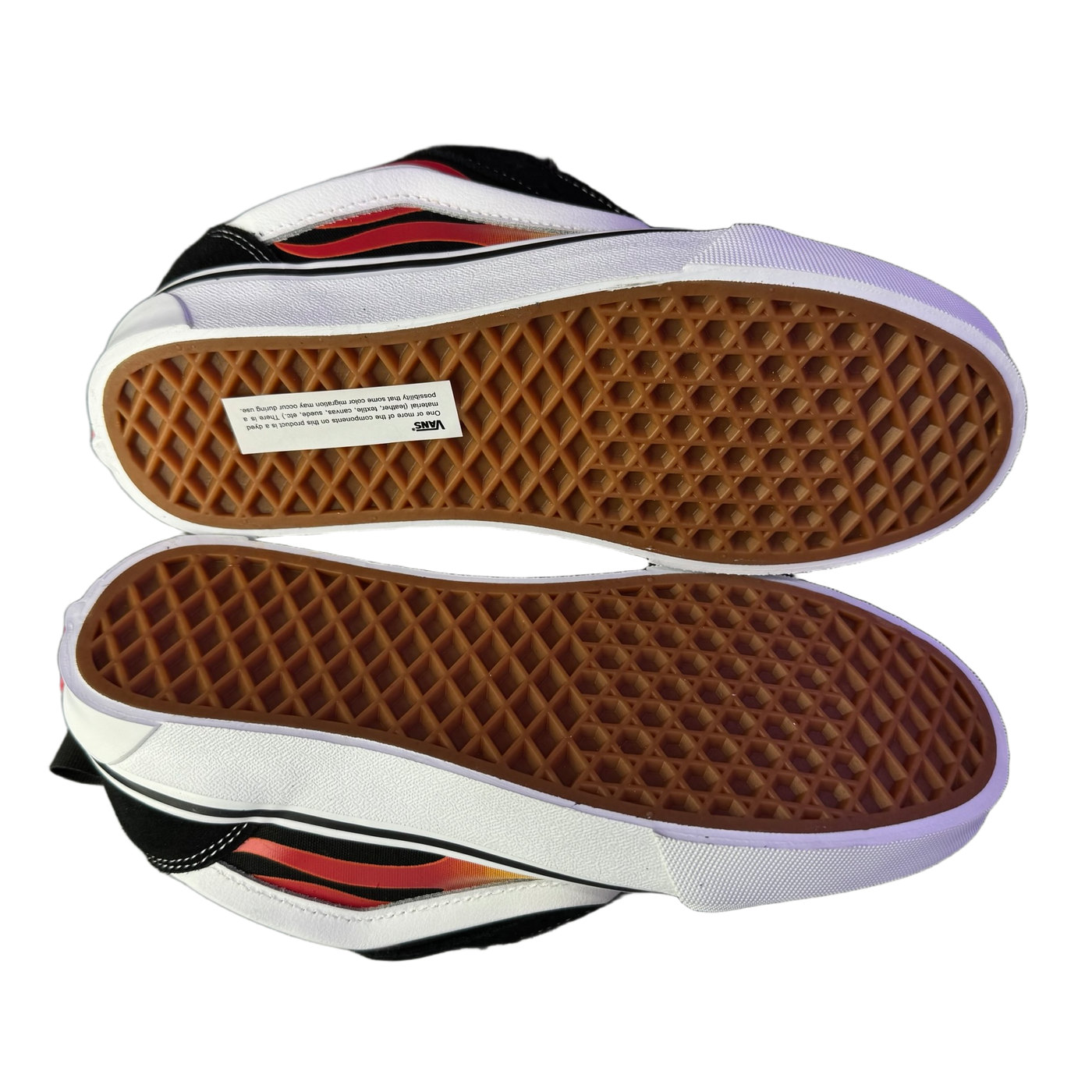 Vans Knu Skool Sneaker Flame Black Red