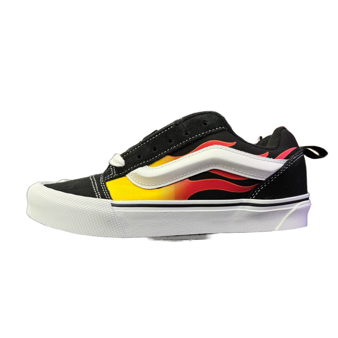 Vans Knu Skool Sneaker Flame Black Red