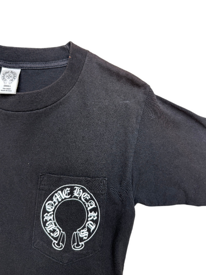 Chrome Hearts Horseshoe Logo Pocket T-Shirt