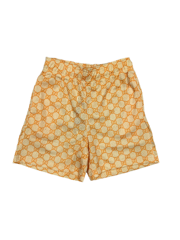 Bravest Studios Mesh Shorts Yellow
