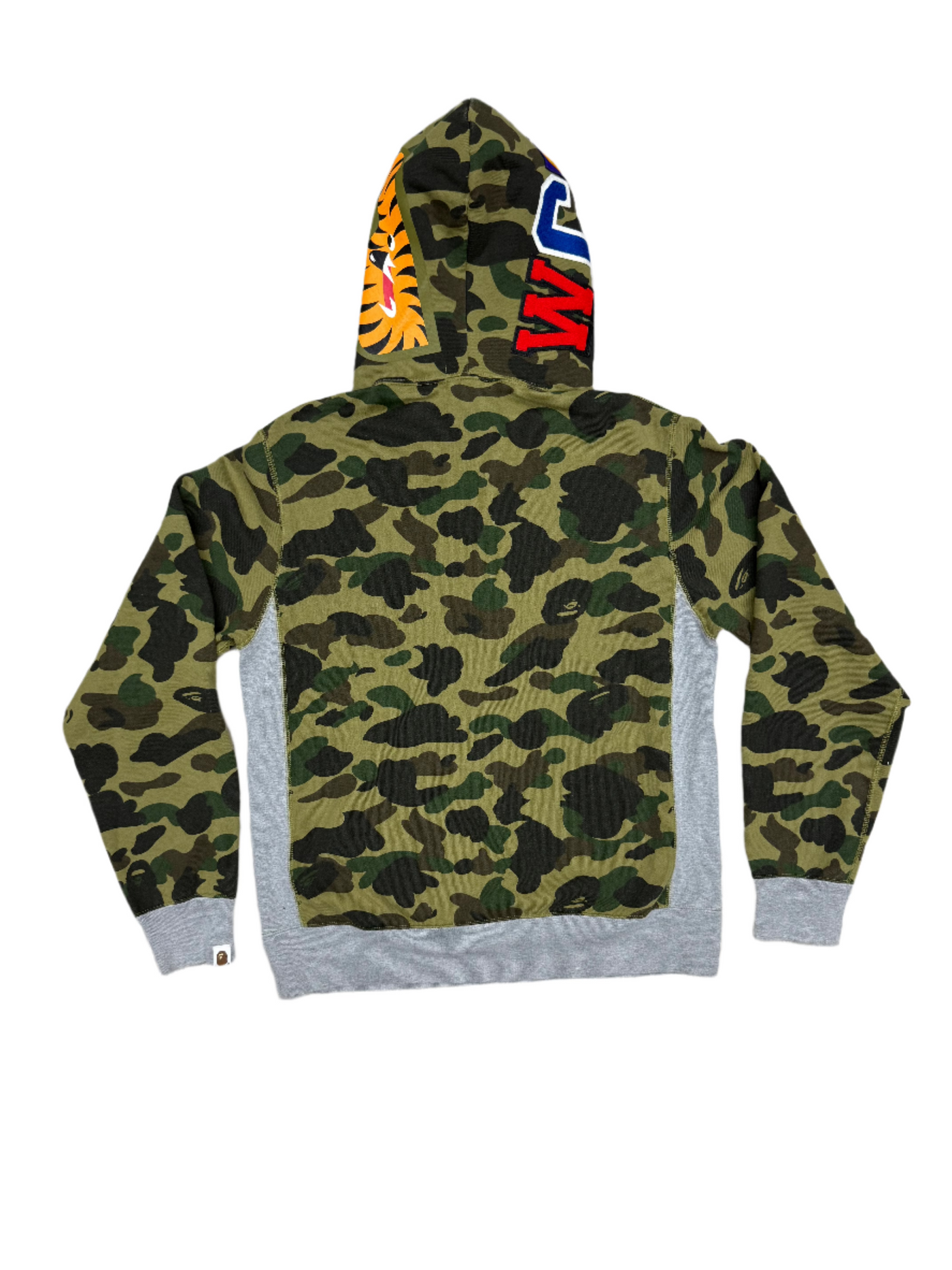 Bape Shark Camo Hoodie Green
