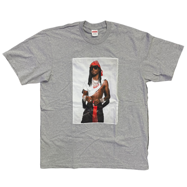Supreme Playboi Carti Tee Heather Grey