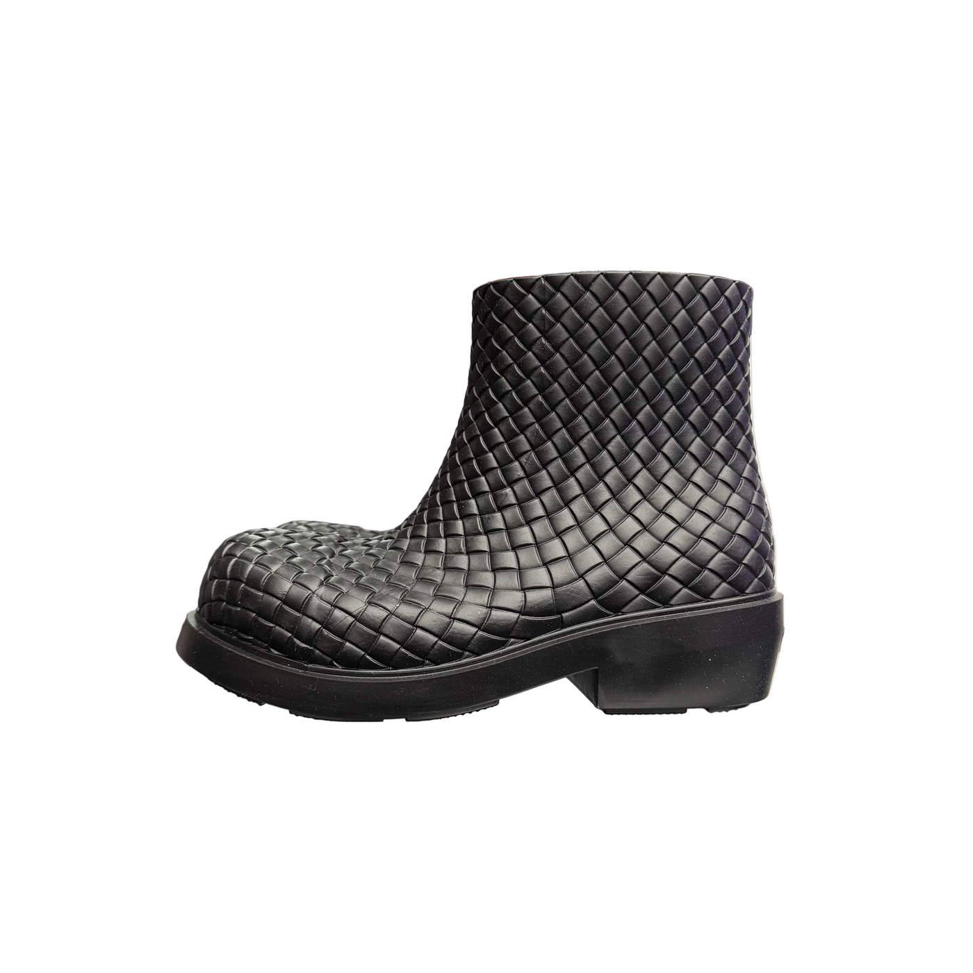 Bottega Veneta Fireman Ankle Boots Black