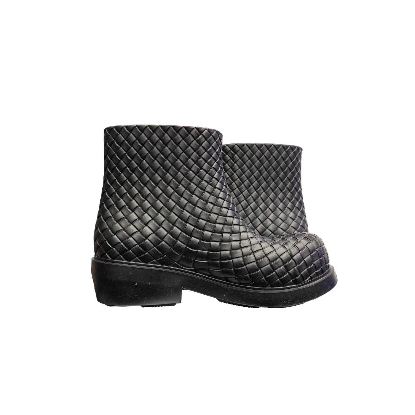 Bottega Veneta Fireman Ankle Boots Black