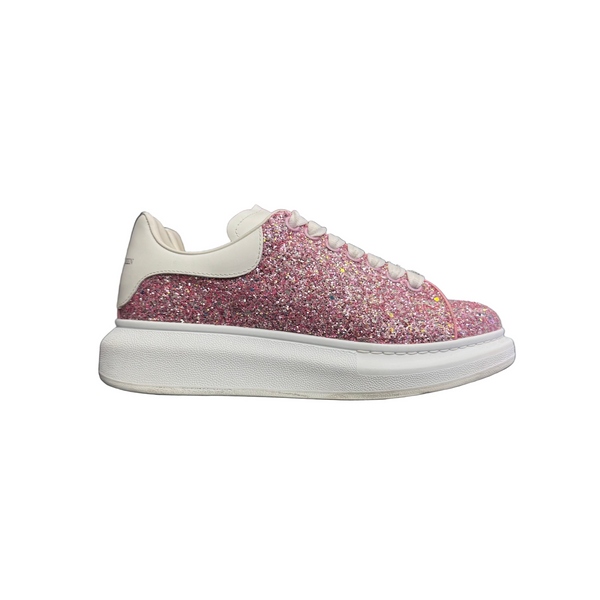 Alexander McQueen Oversized Pink Glitter W