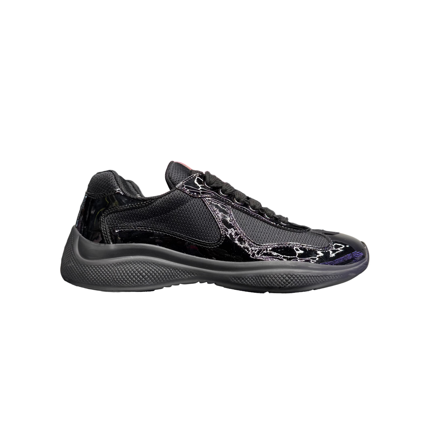 Prada Americas Cup Patent Leather Black