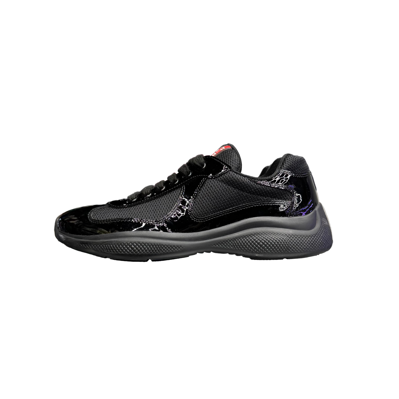 Prada Americas Cup Patent Leather Black