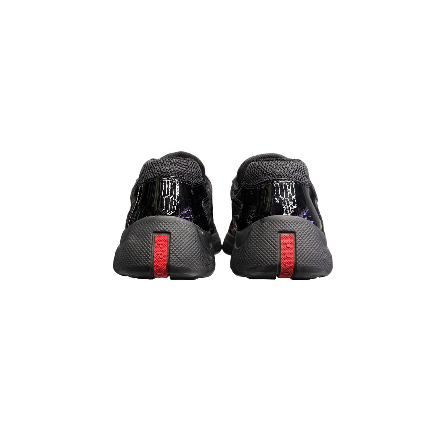 Prada Americas Cup Patent Leather Black