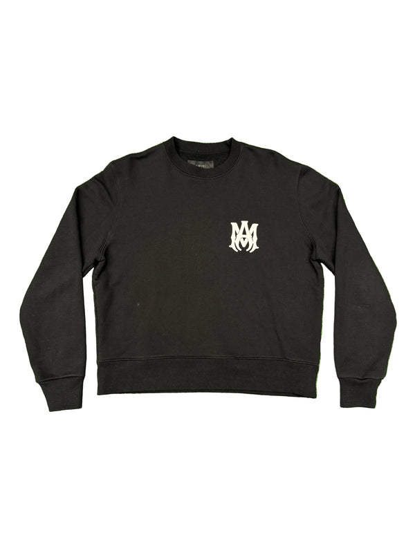 Amiri Ma Core Logo Crew Sweatshirt Black