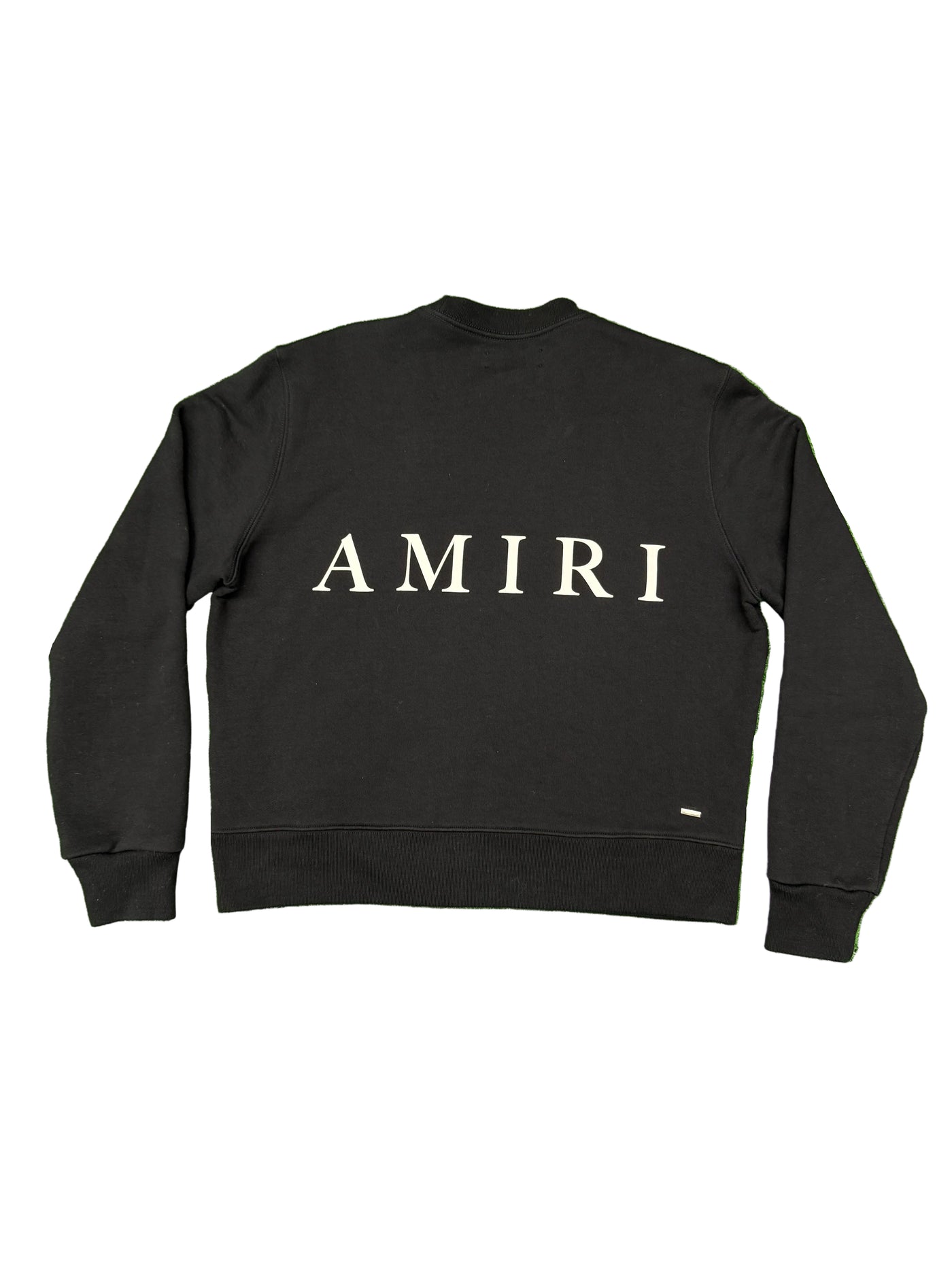 Amiri Ma Core Logo Crew Sweatshirt Black