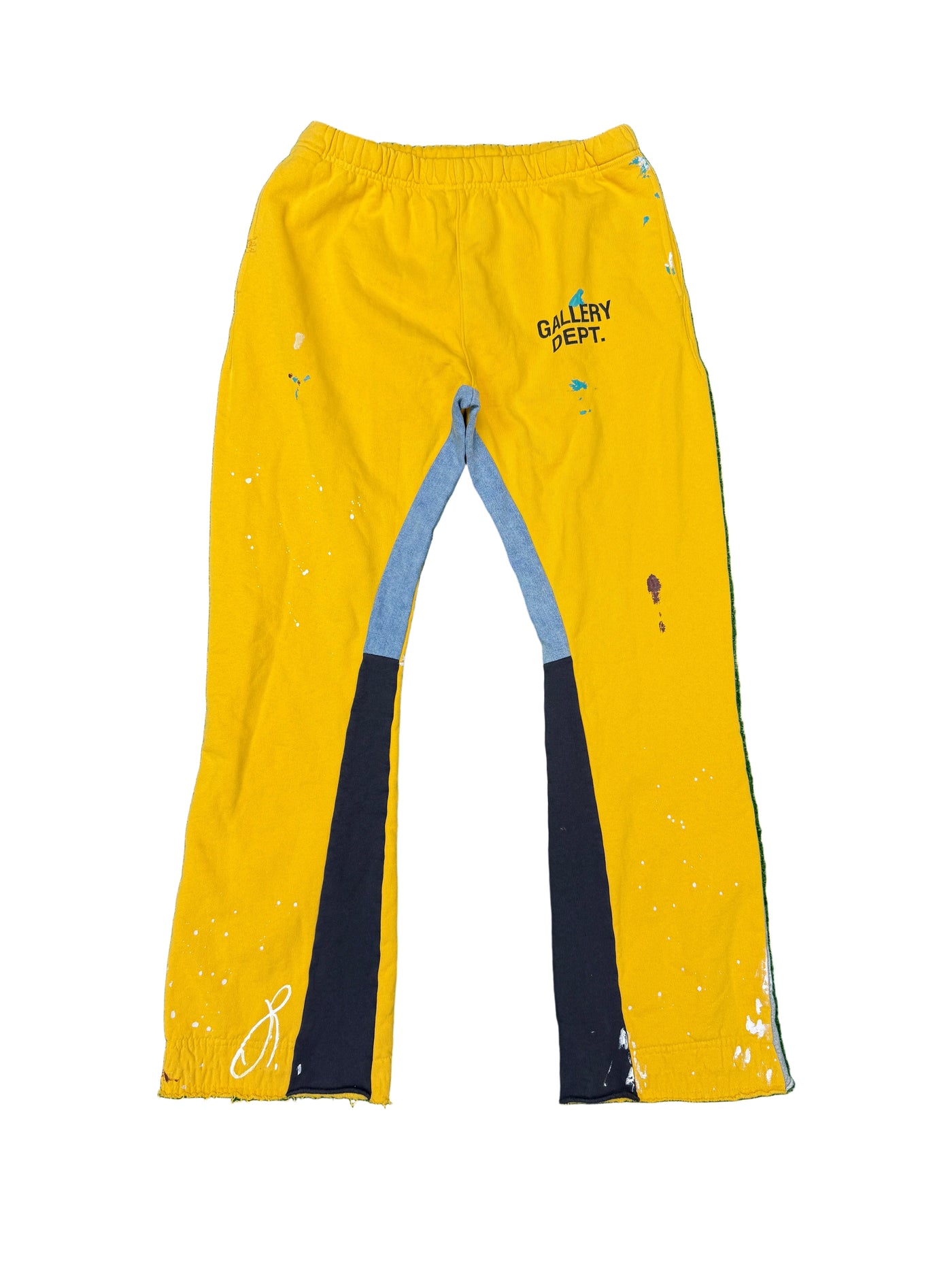 Gallery Dept. Flare Sweatpants Yellow